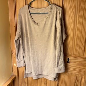 soft waffle knit ae sweater!